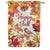 Leaves & Pinecones Double Sided House Flag