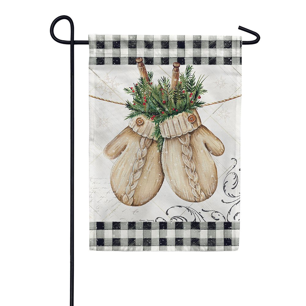 Winter Mittens Garden Flag