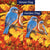 Fall Bluebirds Flags Set (2 Pieces)