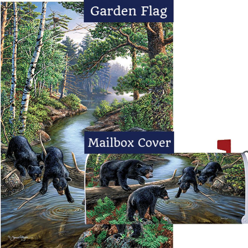 Black Bear Creek Flag Mailwrap Set (2 Pieces)