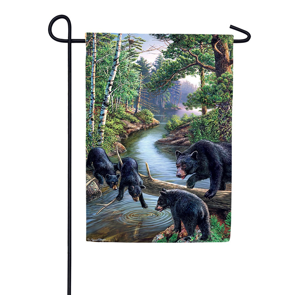 Black Bear Creek Garden Flag