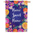 Burst of Flowers Double Sided House Flag