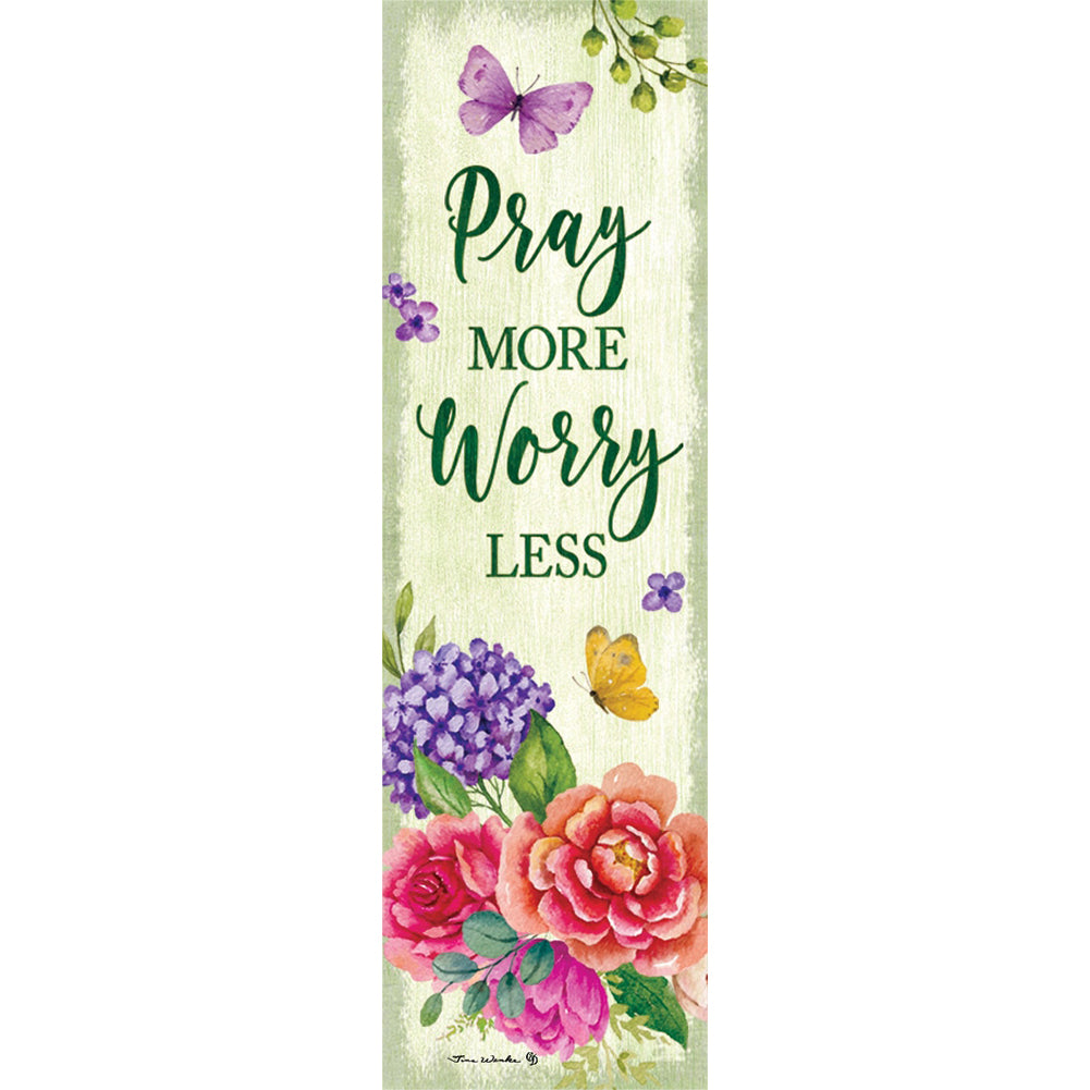Pray More Plant Expressions Magnet
