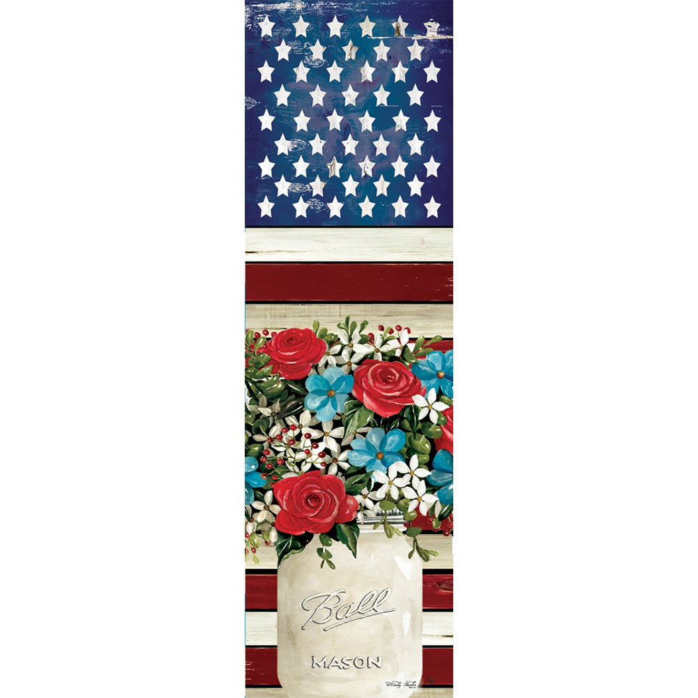 Flag Florals Plant Expressions Magnet