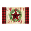 Buffalo Check Star Doormat