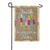 Faith Over Fear Burlap Garden Flag