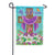 He is Risen Cross Garden Flag