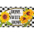 Custom Decor Sunflower Check Doormat
