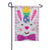 Bunny & Chick Applique Garden Flag