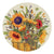 Sunflower Basket Accent Magnet