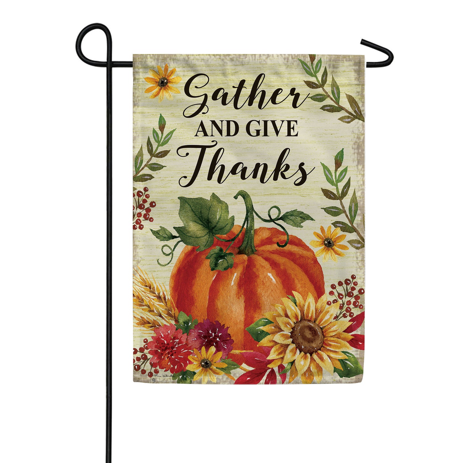 Gather & Give Garden Flag