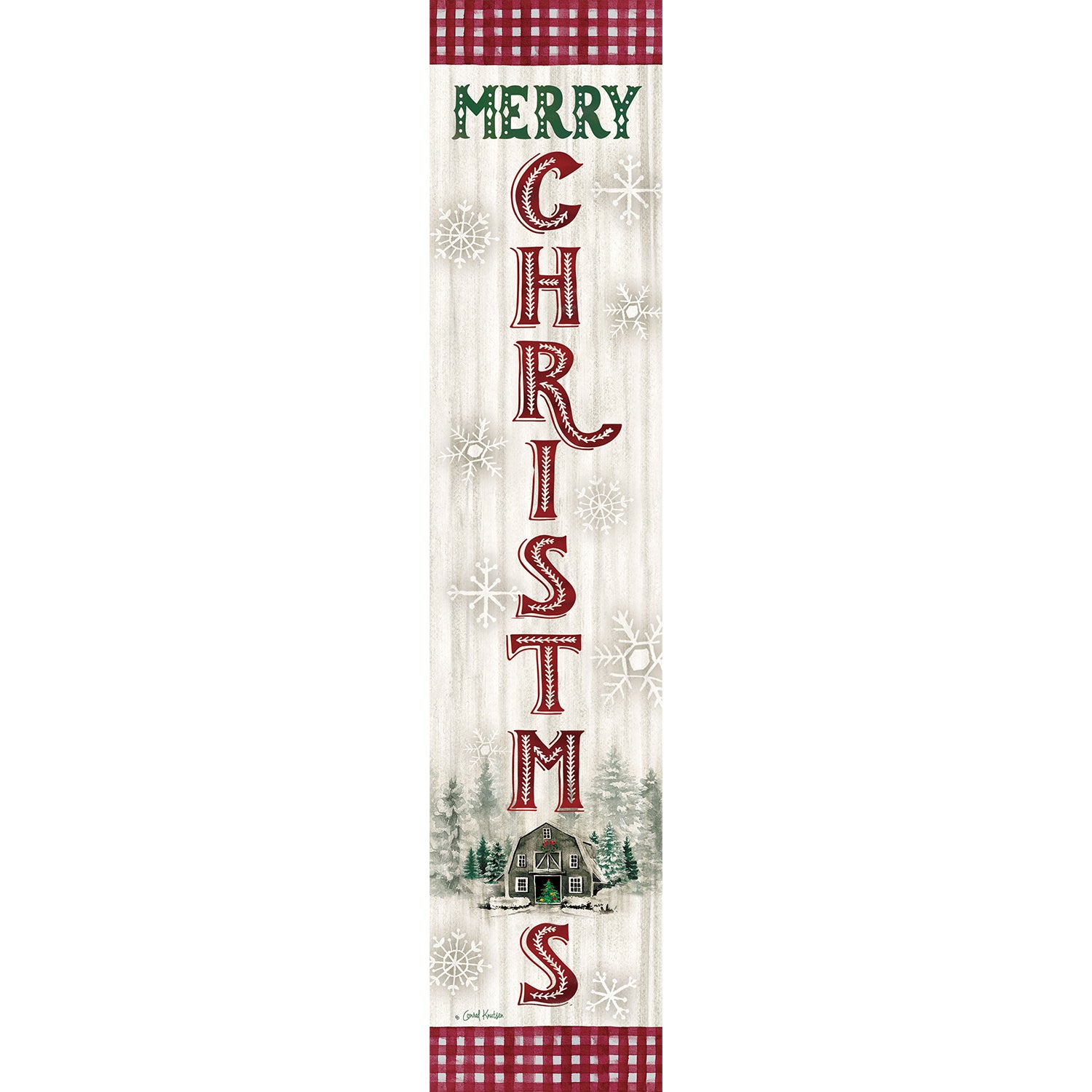 Merry Christmas Barn Yard Expression