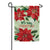 Poinsettia Trio Garden Flag