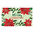 Poinsettia Trio Doormat