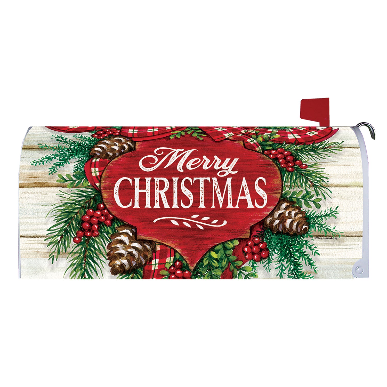 Christmas Swag Mailbox Cover