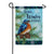 Warm Winter Bluebird Garden Flag