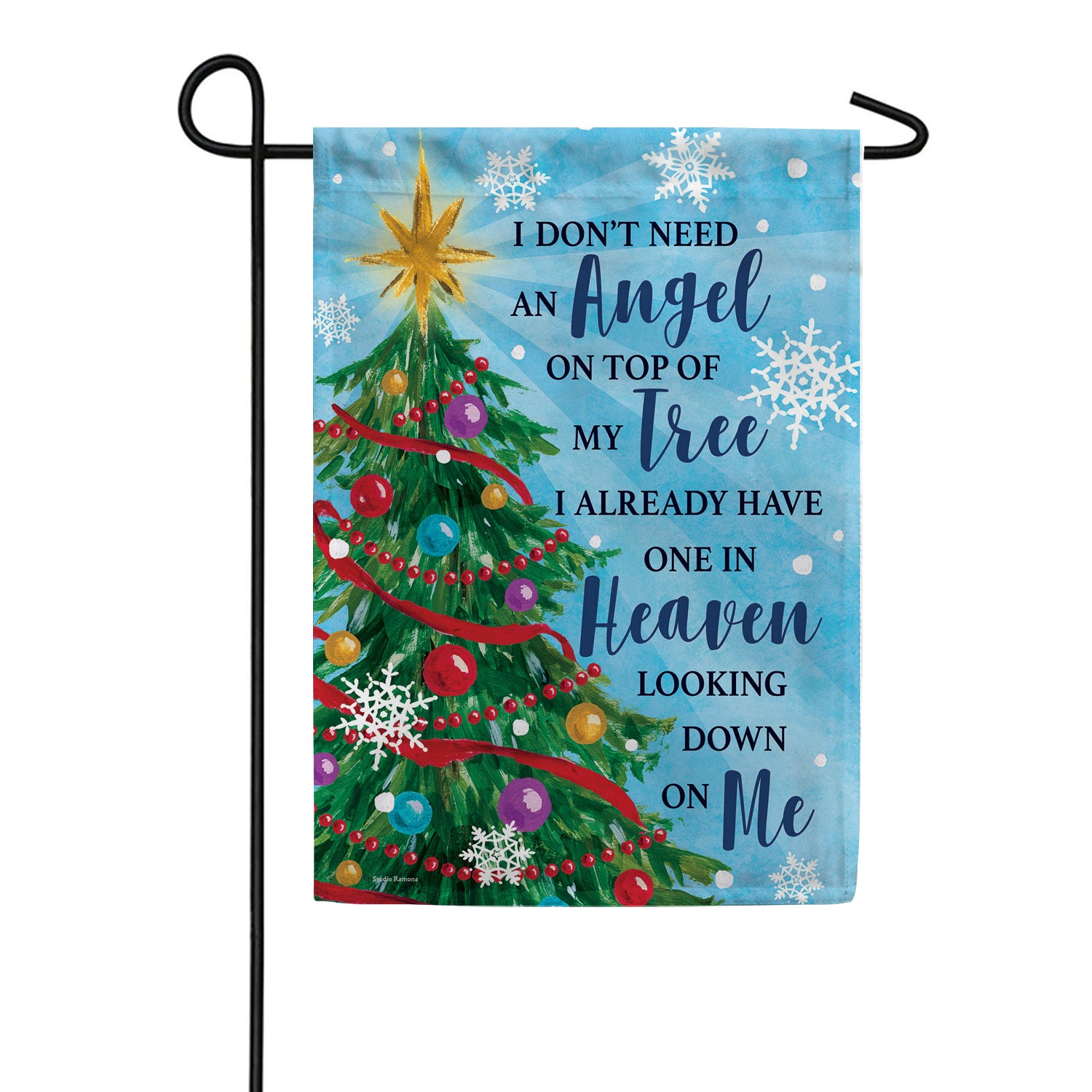 Angel Tree Garden Flag