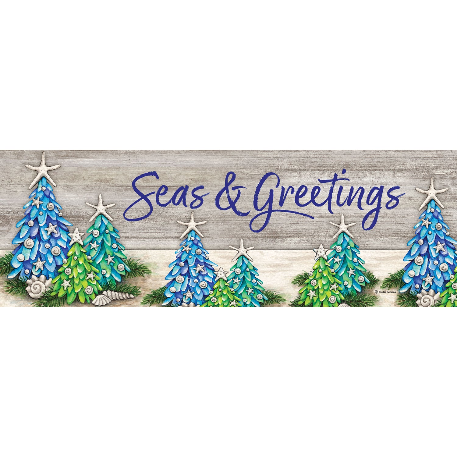 Sea Glass Tree Signature Sign