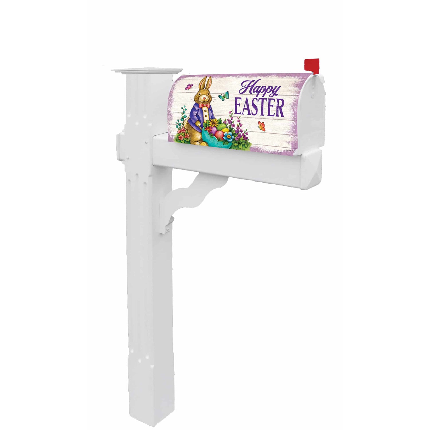 Custom Decor Easter Bunny Mailbox Cover