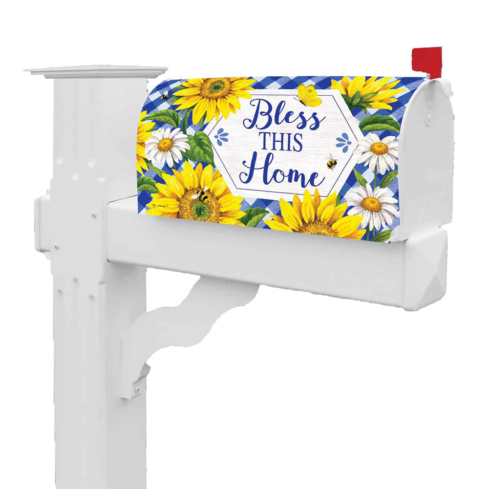Sunflowers & Daisies Mailbox Cover