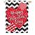 Patterned Hearts Valentine House Flag