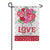 Jar of Hearts Garden Flag