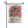 Rose Bucket Garden Flag
