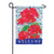 Geraniums Welcome Garden Flag