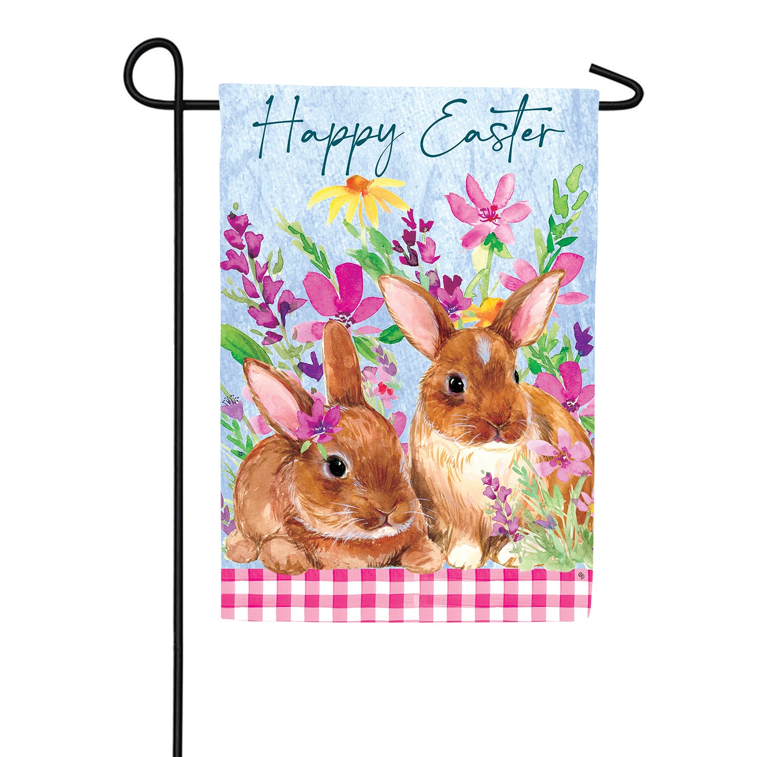 Sweet Bunnies Garden Flag