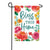 Blessed Floral Garden Flag