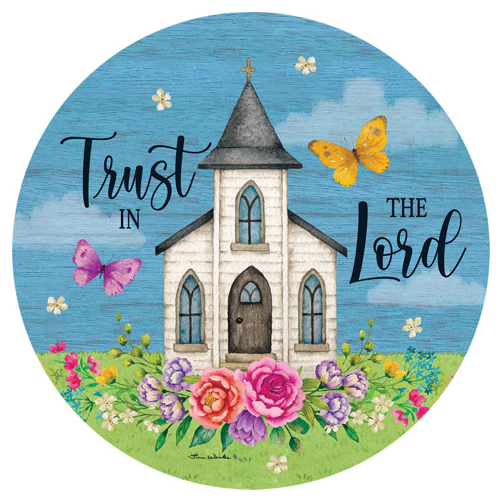 Trust Church Accent Magnet