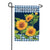 Sunflowers on Navy Garden Flag