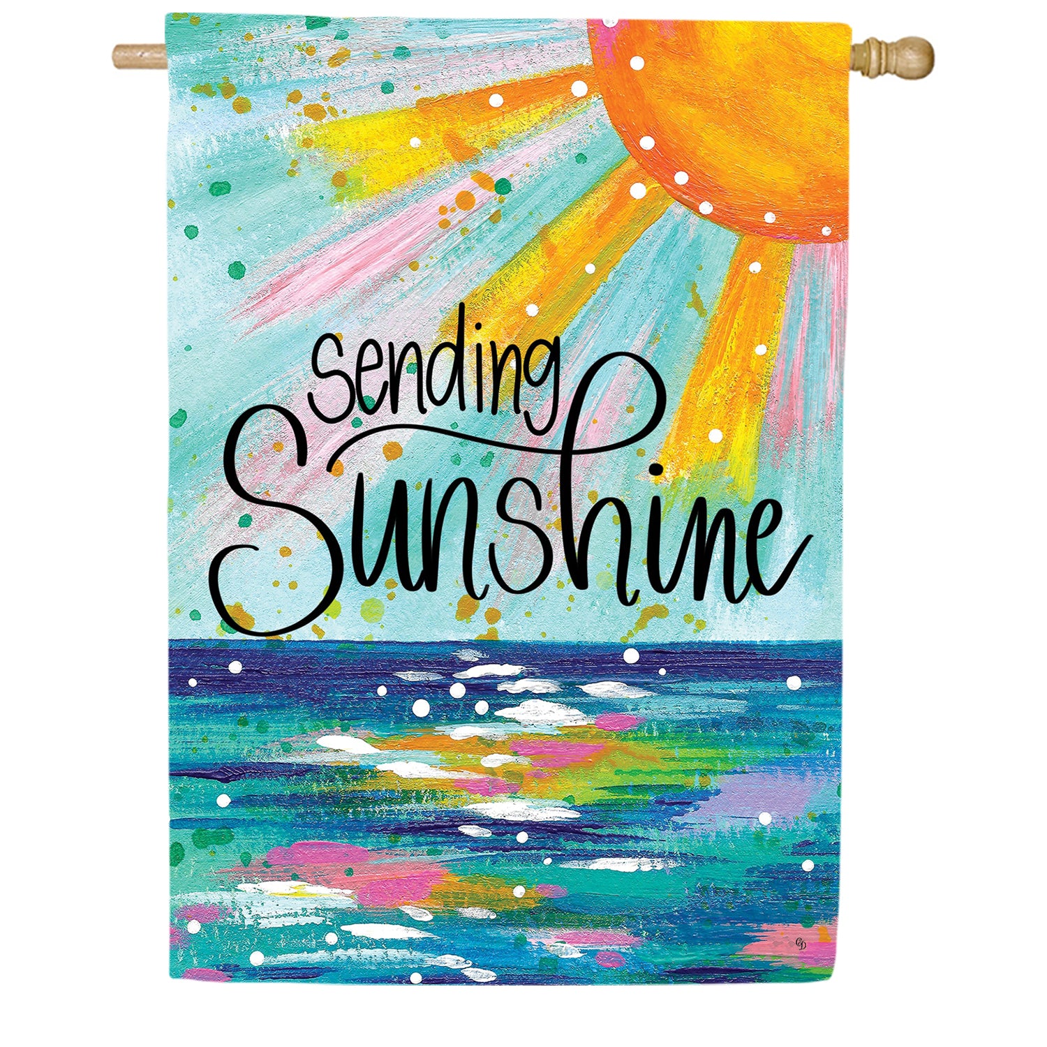 Sending Sunshine House Flag