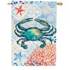Crab and Coral House Flag