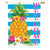 Pineapple Stripes House Flag