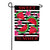 Watermelon Stripes Garden Flag