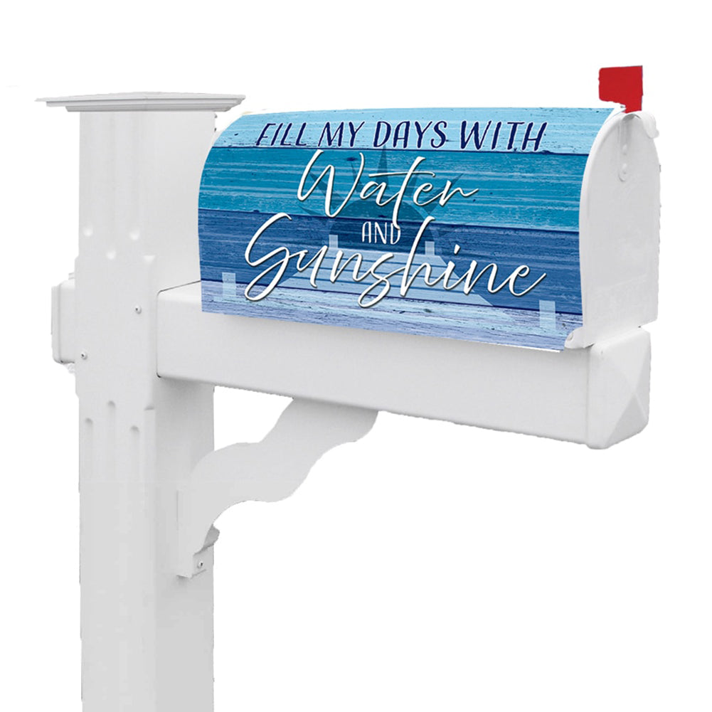 Lake Water Mailbox Cover