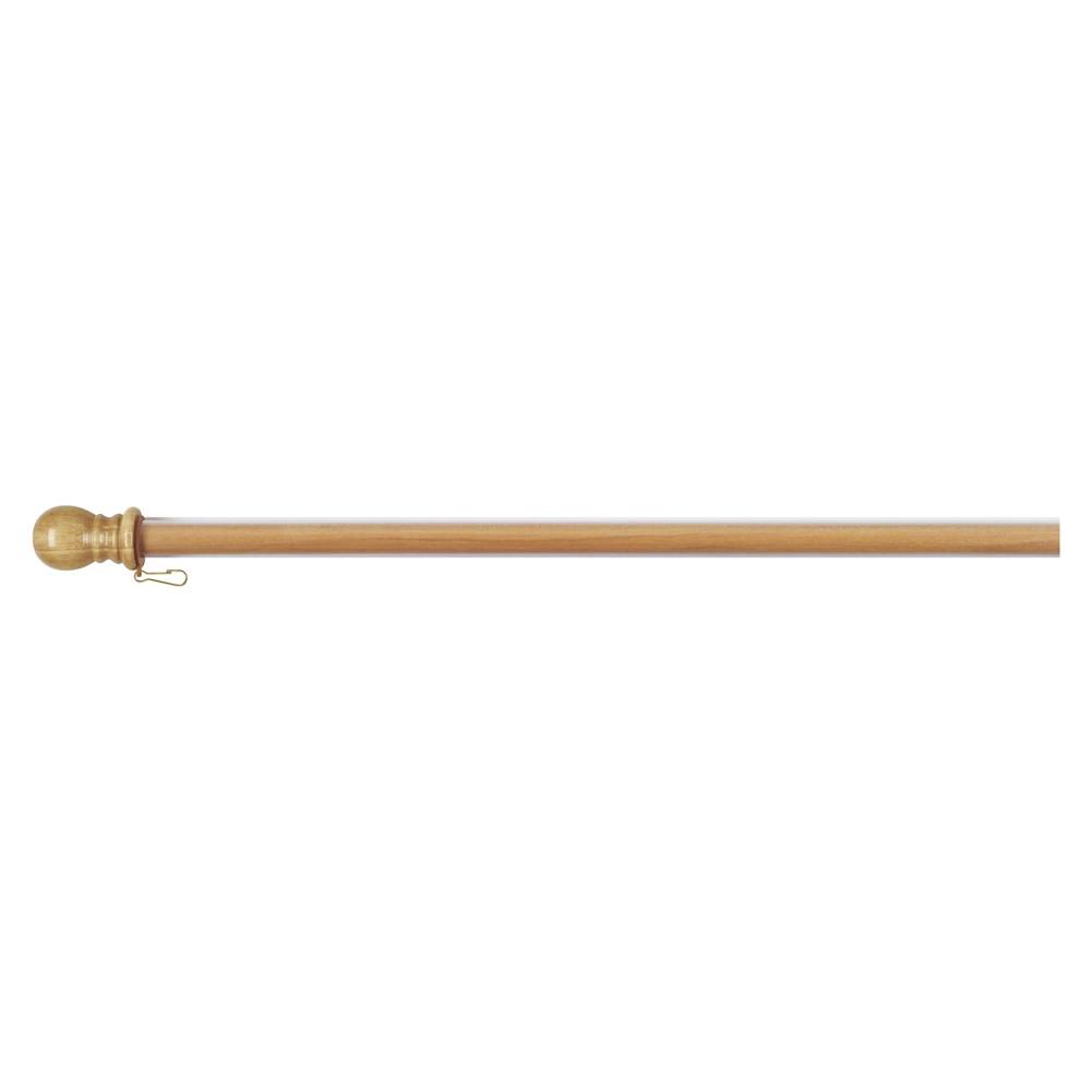 Wooden Sleeved House Flag Pole