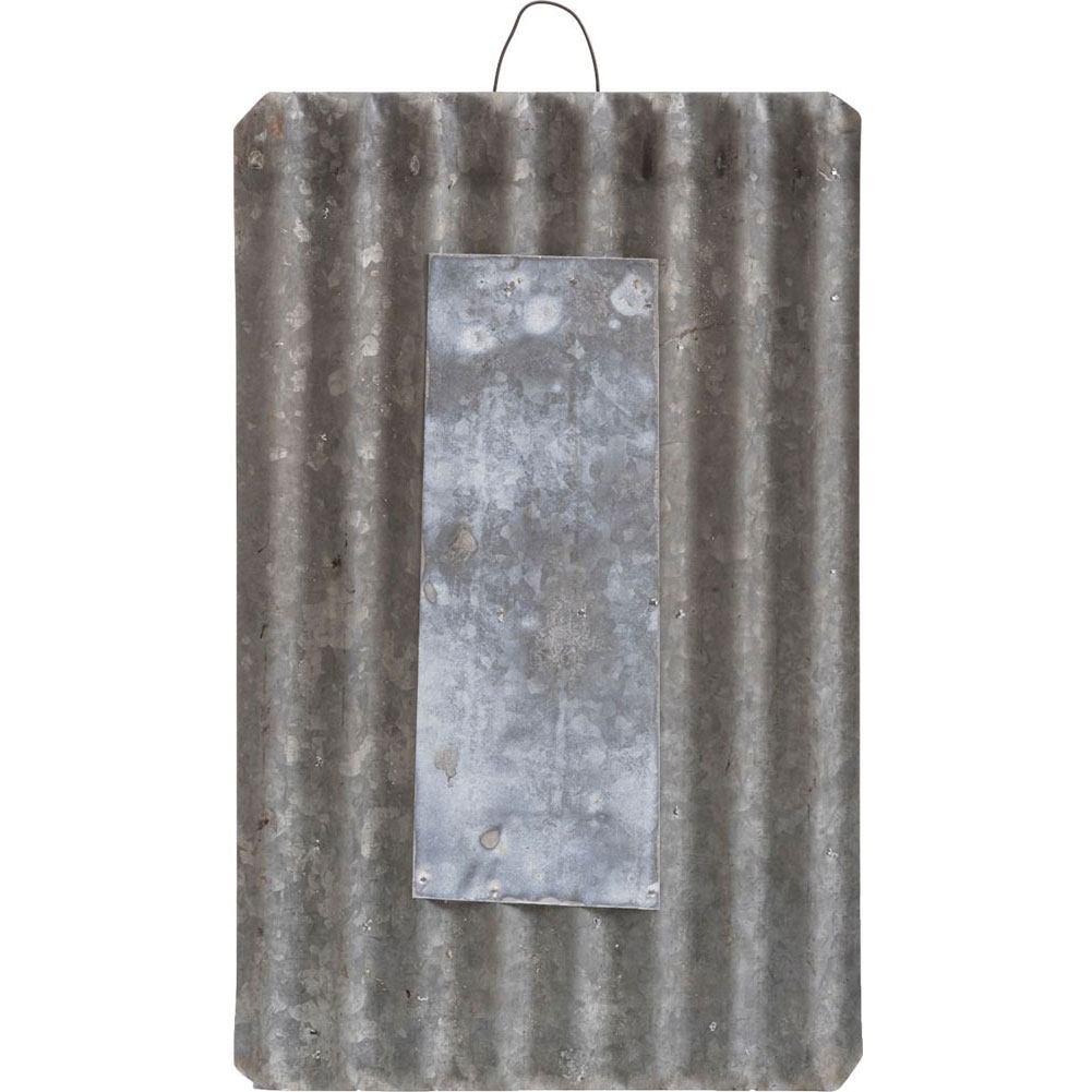 Reclaimed Corrugated Tin Panel