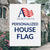 Personalized Photo House Flag