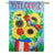 Stars and Stripes Watering Can House Flag