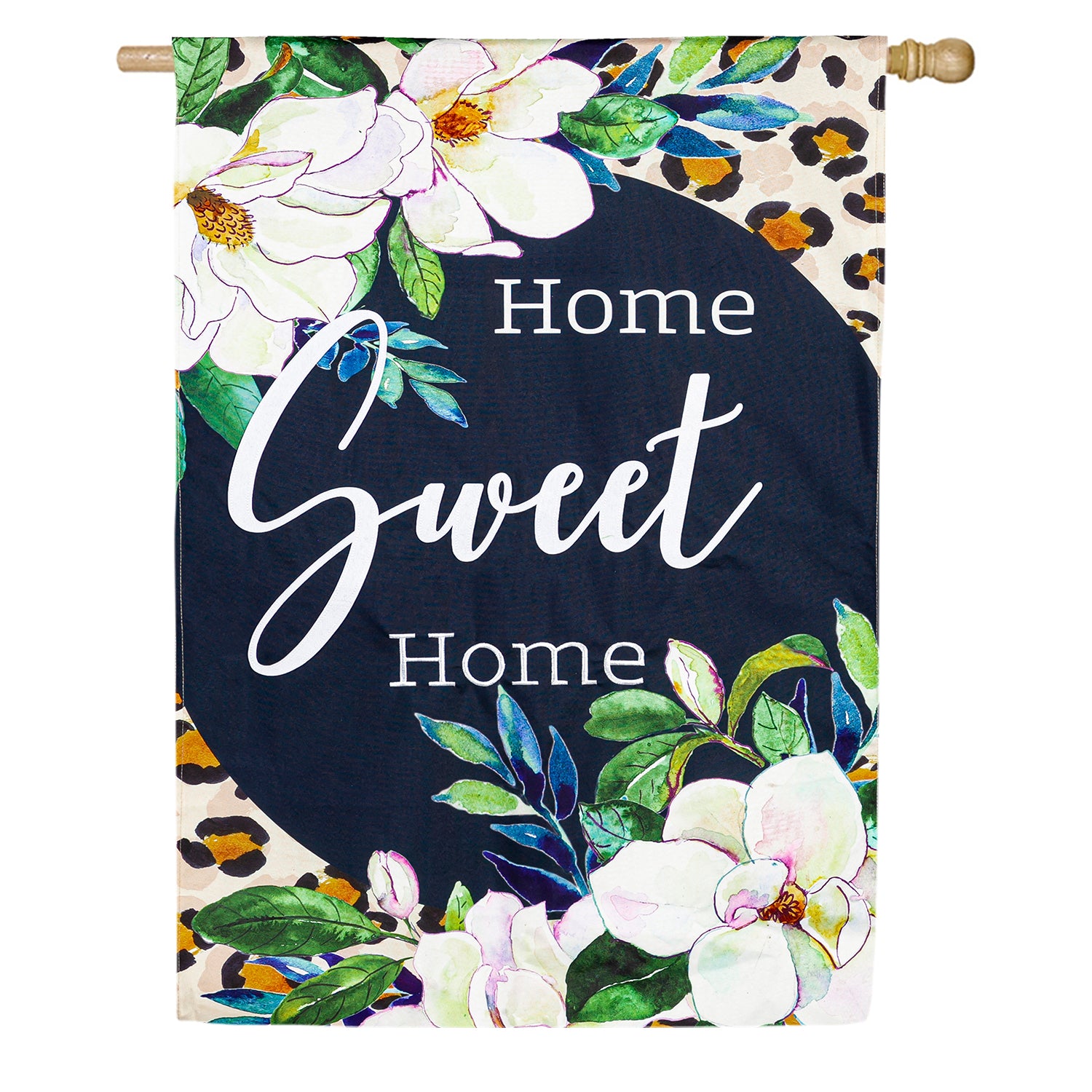 Magnolia Bloom Double Sided House Flag