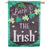 St. Patrick's Day Chalkboard Linen House Flag