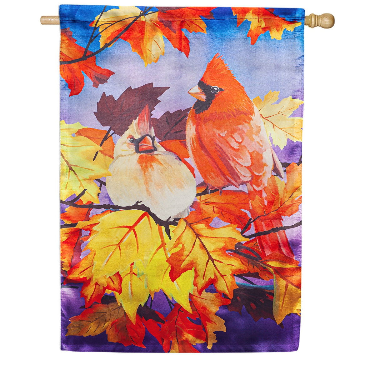 Evergreen Cardinal Friends House Flag