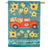 Fall Sunflower Truck Double Sided House Flag