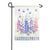 Delphiniums Satin Garden Flag