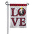 Nativity Love Burlap Garden Flag