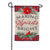 Christmas Joy Burlap Double Sided Garden Flag