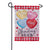 Sending Hugs Burlap Garden Flag