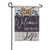 Dogs and Check Burlap Garden Flag